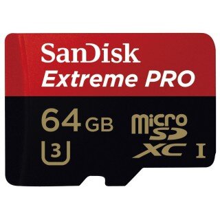 Sandisk Extreme Pro 64 GB (SDSDQXP-064G-G46A) microSD kullananlar yorumlar